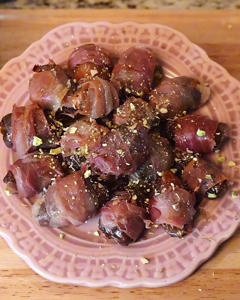 Blue Cheese & Prosciutto Dates