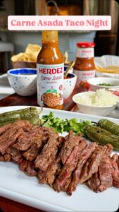 Carne Asada Tacos with HERDEZ® Marinade
