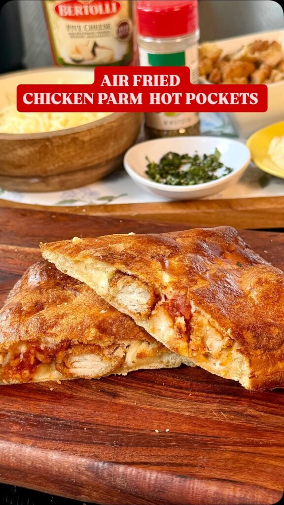 Chicken Parm Hot Pockets