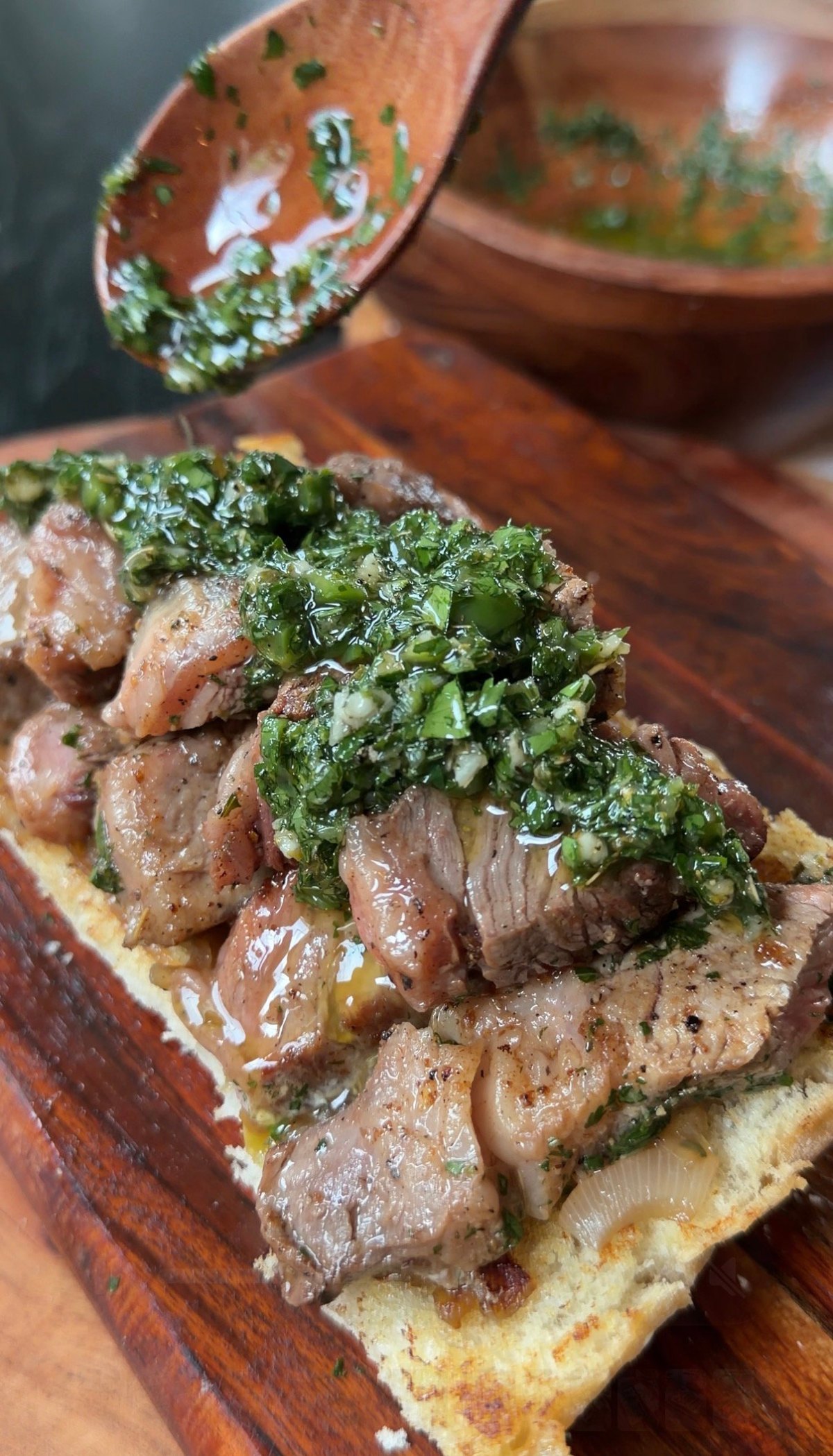 Chimichurri Ribeye Sandwich