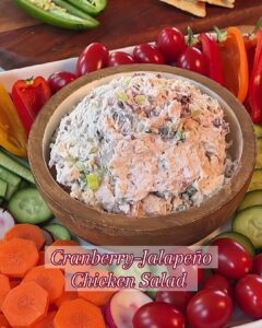 Cranberry–Jalapeño Chicken Salad