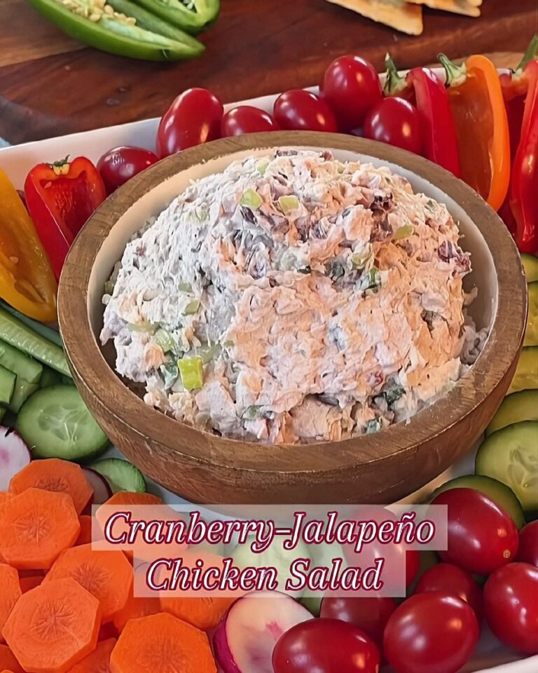 Cranberry–Jalapeño Chicken Salad