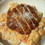 Creamy Goat Cheese Tomato Pasta