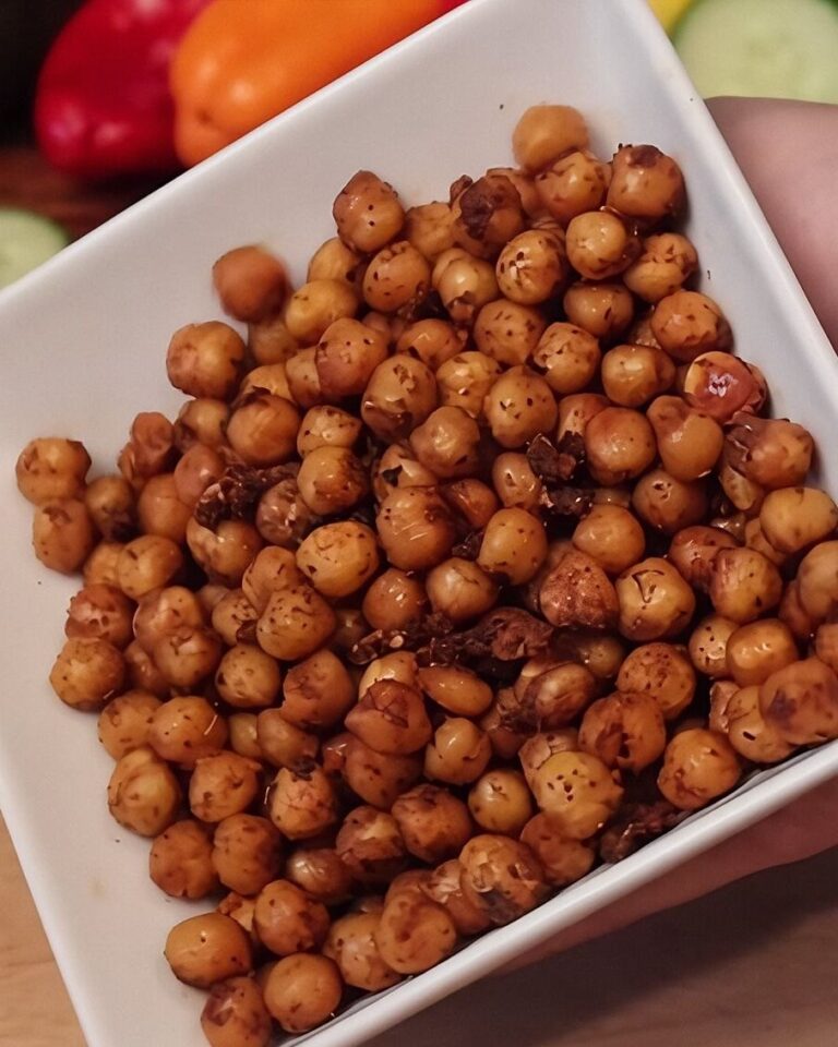 Easy Greek Roasted Chickpeas