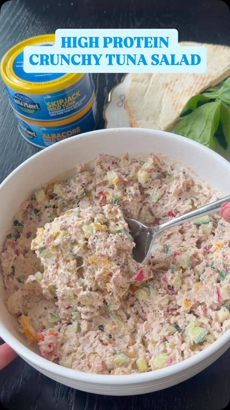 High-Protein Crunchy Tuna Salad