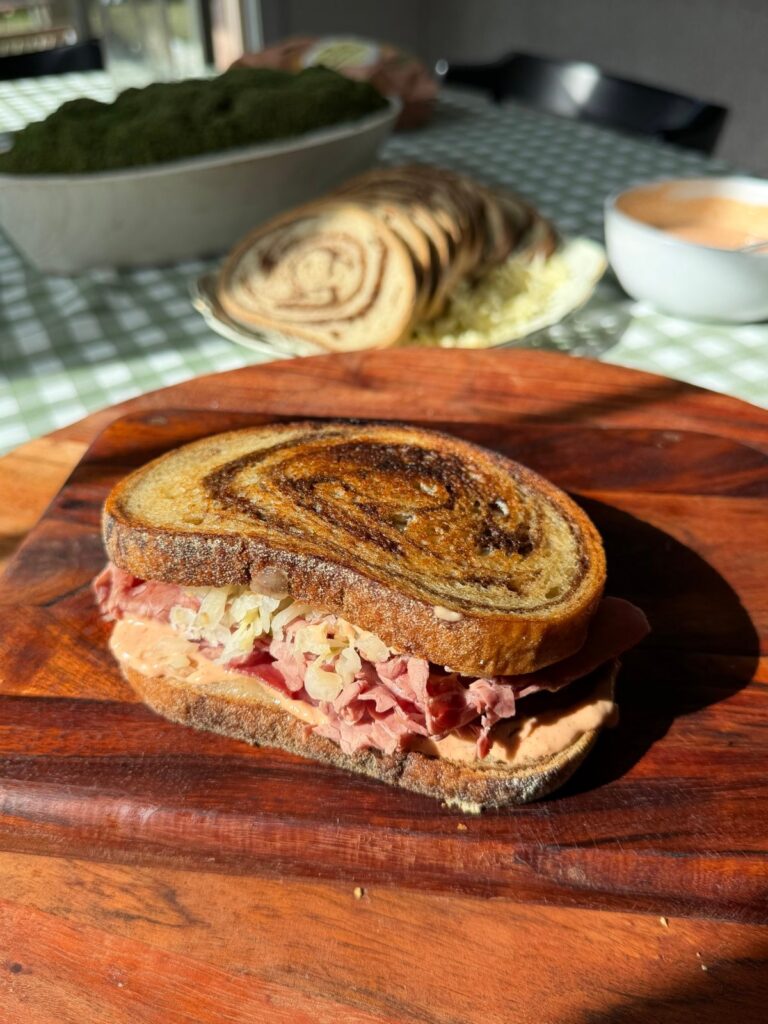 Homemade Reuben Sandwich