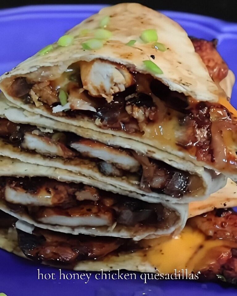 Hot Honey Chicken Quesadilla