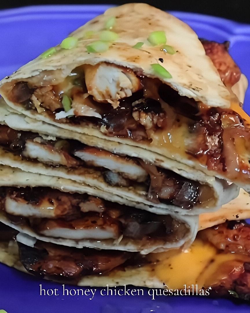 Hot Honey Chicken Quesadilla