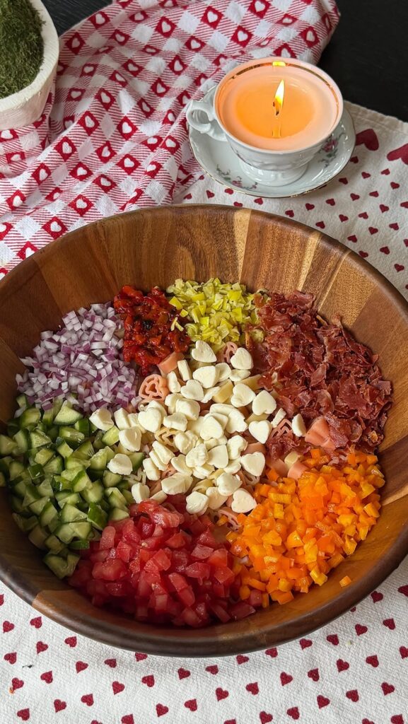 Italian Chopped Pasta Salad