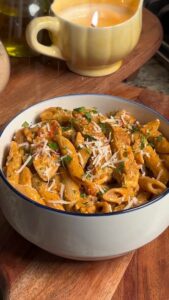 Kickin’ Cajun Chicken Pasta