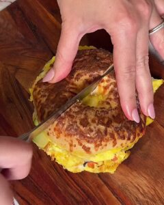 Loaded Bagel Egg Fold-Over