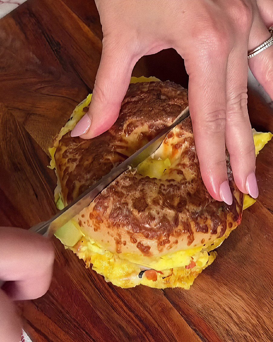 Loaded Bagel Egg Fold-Over