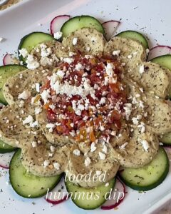 Loaded Hummus Dip