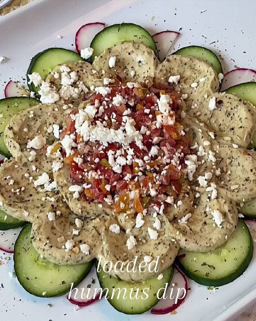 Loaded Hummus Dip