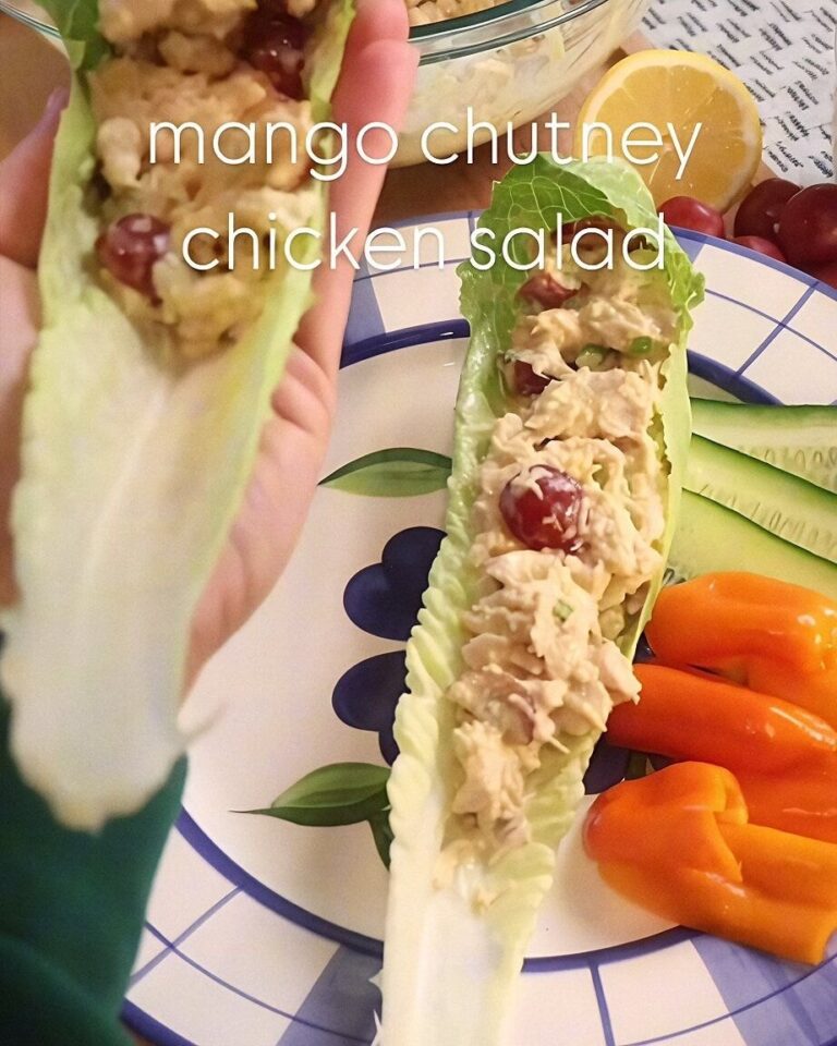 Mango Chutney Chicken Salad