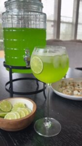 Midori Prosecco Punch