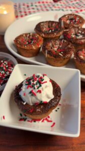 Peanut Butter Chocolate Lava Brookies