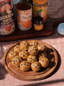 Pumpkin Pie Protein Balls