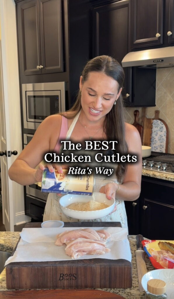 Rita’s Viral Chicken Cutlets