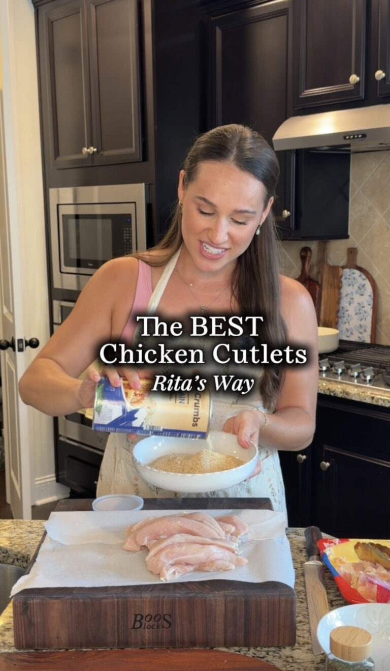 Rita’s Viral Chicken Cutlets