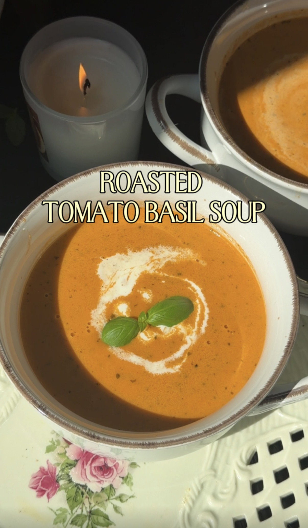 Roasted Tomato Basil Soup