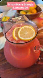 Strawberry Mango Lemonade