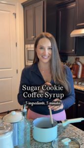 Sugar Cookie Coffee Syrup