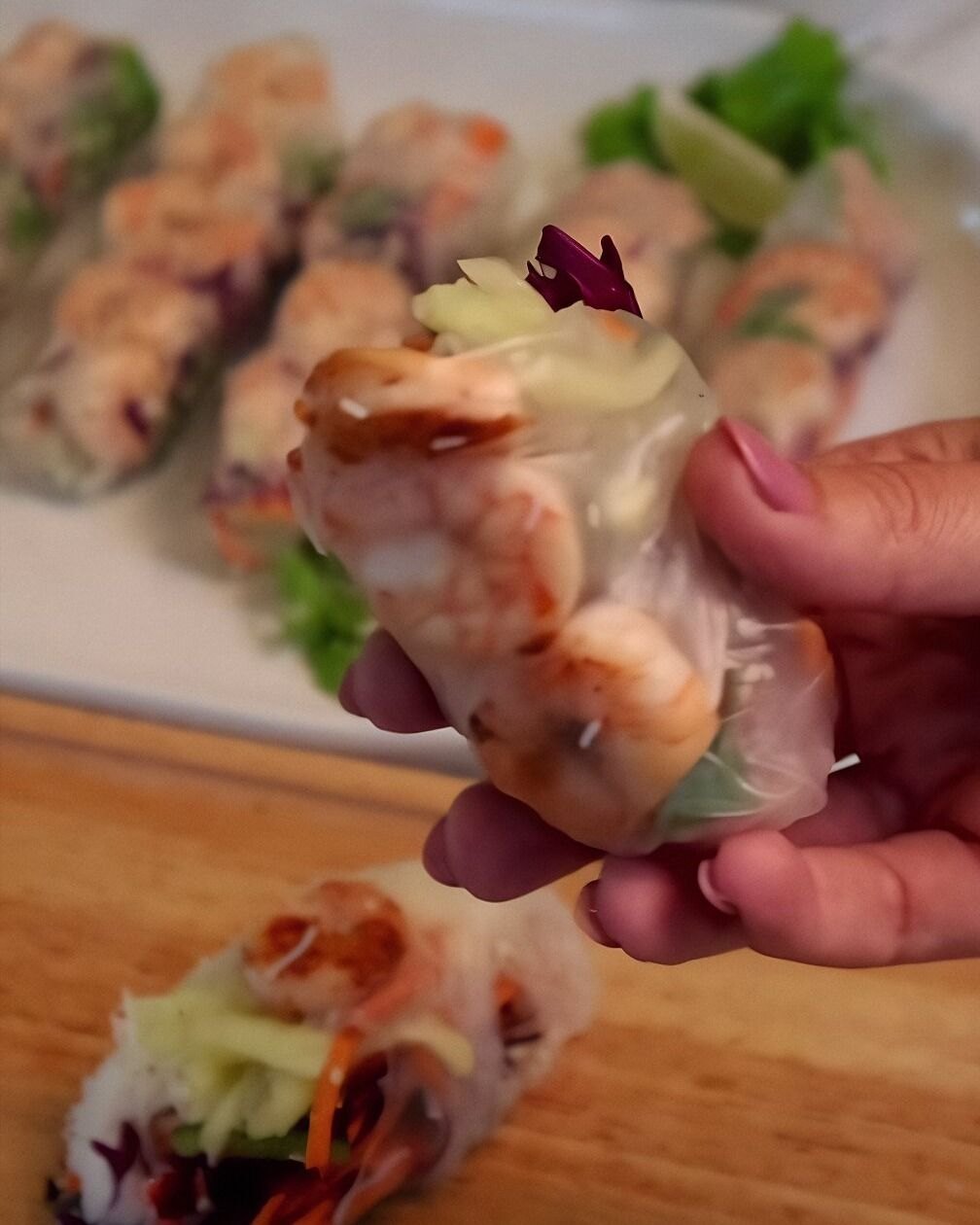 Vietnamese Inspired Spring Rolls