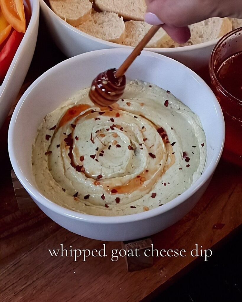 Whipped Goat Cheese Dip